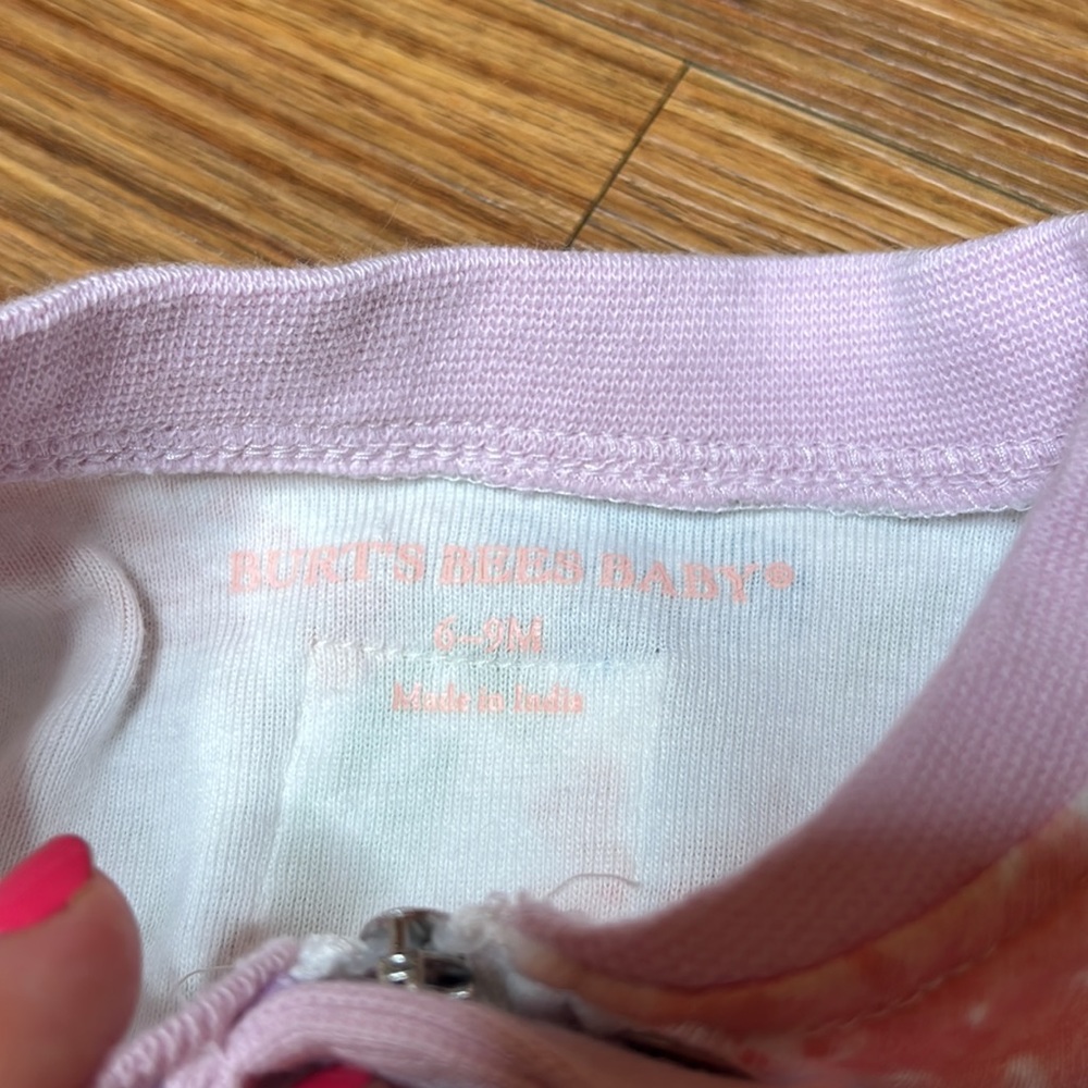 Burt’s Bees Baby & Cloud Island 6-9m Sleepers - Picture 5 of 7